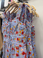 Blue Floral Dress