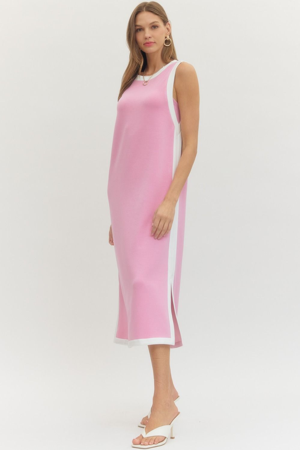 Pink Sleeveless Dress – LoLo & Co. Boutique Pink Sleeveless Dress – LoLo & Co. Boutique