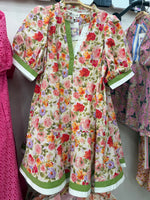 Matcha Floral Dress