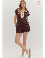 Brown Set- Top and Bottoms sold separately