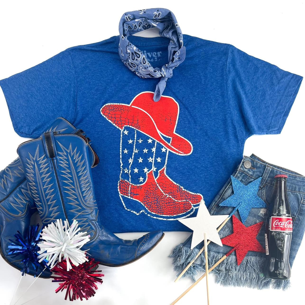 USA Boots Graphic Tee